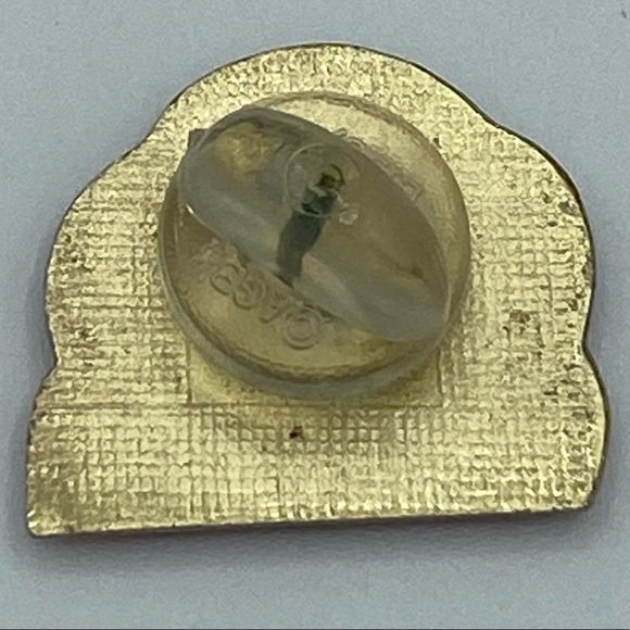 Vintage 80s I’d Diet But I’m A Poor Loser Enamel Pin - Picture 2 of 3